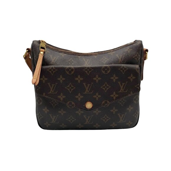 Louis Vuitton Brown Monogram Coated Canvas Mabillon Crossbody Bag - Picture 1 of 12